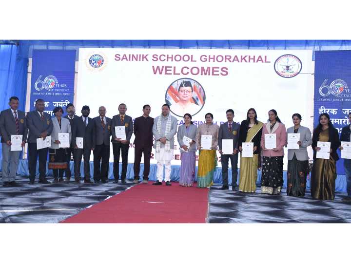 Uttarakhand CM inaugurates Diamond Jubilee of Sainik School