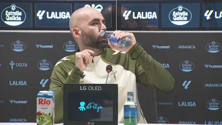 Claudio: "Unha vitoria ante o Athlétic sería un broche de ouro para este ano"