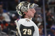 Carter Hart, Akira Schmid giving Golden Knights spark on road trip