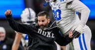 Duke beats No. 16 Virginia 27-20 in overtime for first outright ACC championship since 1962