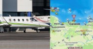 Reportan que esta avioneta de origen mexicano sobrevoló este domingo el espacio aéreo venezolano (FOTOS)