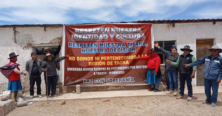 Dirigentes alertan presunta mutilación del territorio de Moquegua por conflictos de demarcación