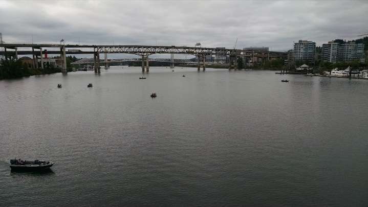 Don’t swim in the Willamette River today. The Big Pipe is full