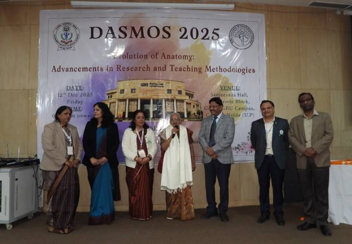 GIMS Greater Noida Hosts DASMOS-2025: Anatomy Experts Unite for Advances in Research and Teaching