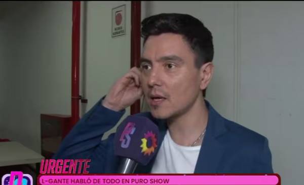 Gustavo Méndez habló sobre su cruce con L-Gante: “Nunca me había pasado algo así”