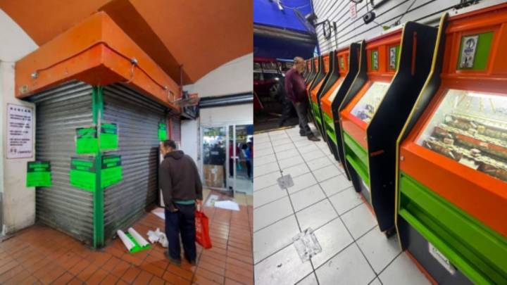 Suspenden 8 establecimientos de máquinas tragamonedas en el centro de Monterrey