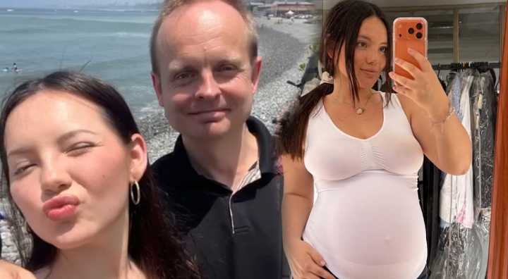 Papá de Francisca Aronsson REAPARECE junto a la actriz tras revelarse su pancita de 'EMBARAZADA'