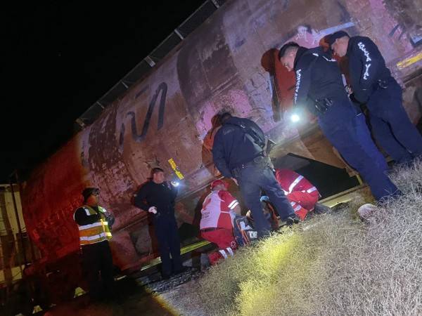 Hombre en estado de ebriedad es atropellado por el tren