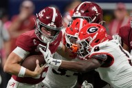 A dismal performance in the SEC title games puts Alabama’s playoff hopes in jeopardy