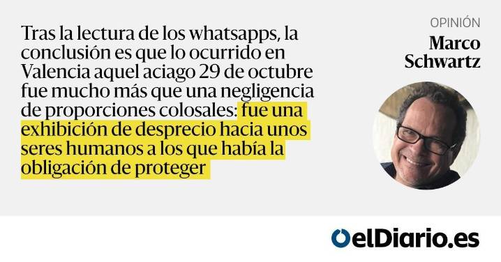 Calificar solo de negligente a Mazón es hacerle un favor