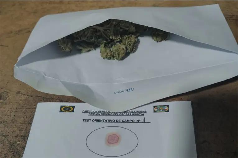 Secuestraron marihuana durante un control vehicular sobre la Ruta Nacional 12