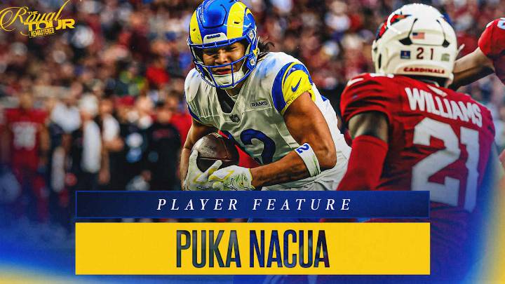 Feature: Puka Nacua's career day in Arizona showcases his full skill set, helps Rams to blowout victory