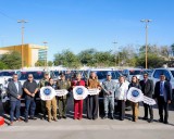 Entregan 100 patrullas nuevas y equipamientos a la Agencia Estatal de Investigación de Fiscalía de BC