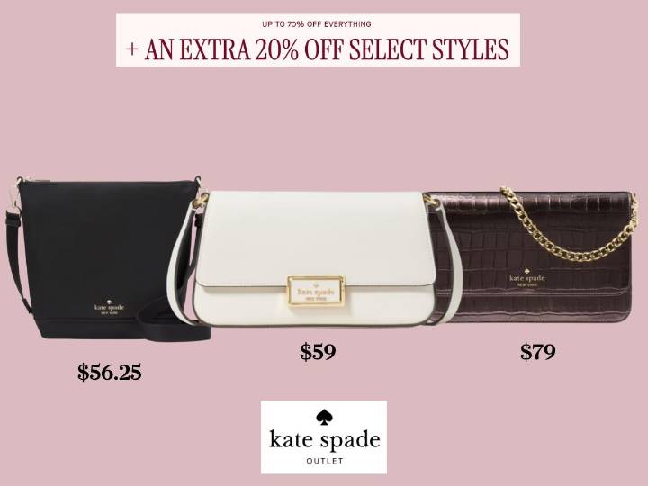 Kate Spade handbags on sale: Crossbody bags up to 80% off for the holidays