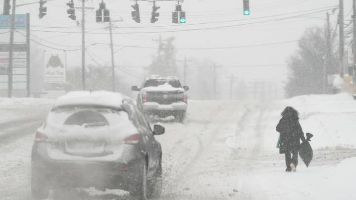 What happens during a polar vortex?