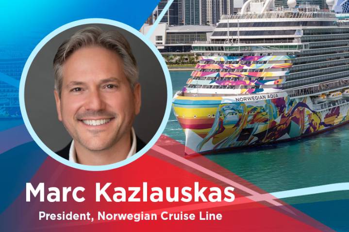 Marc Kazlauskas Named President of Norwegian Cruise Line