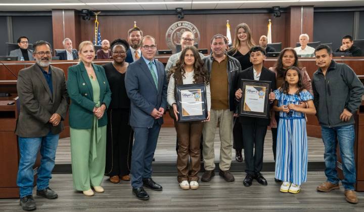 Two East Aurora middle schoolers get national scholarship