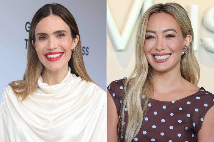 Mandy Moore and Hilary Duff Celebrate Holiday Season Together with Kids