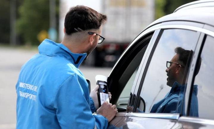 Controles viales: más de 80 alcoholemias positivas durante el fin de semana l
