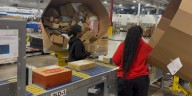 New machine at Atlanta post office helps sort packages faster