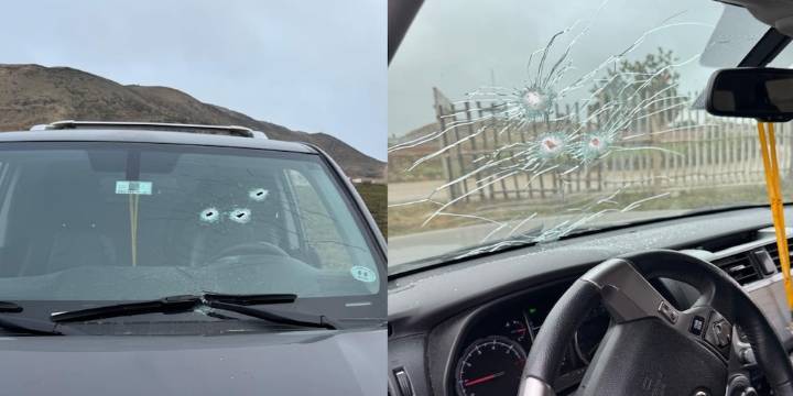 Así quedó el auto de Rafael Belaunde tras ataque armado de sicarios: lunas blindadas protegieron al candidato