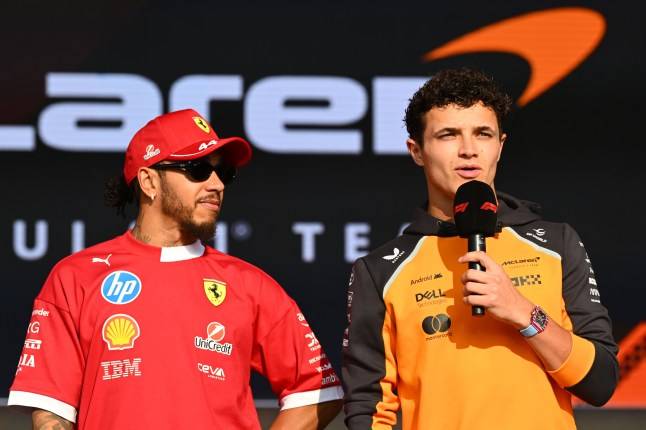 Lewis Hamilton reveals piece of advice he gave Lando Norris before F1 world title win
