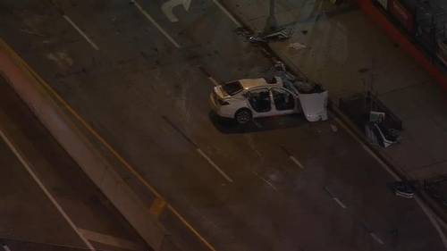 5 hurt, 2 critically in car crash with 2 trucks near Hunts Point Market in the Bronx