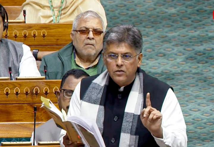 EC has no mandate to hold pan-India SIR: Manish Tewari in LS