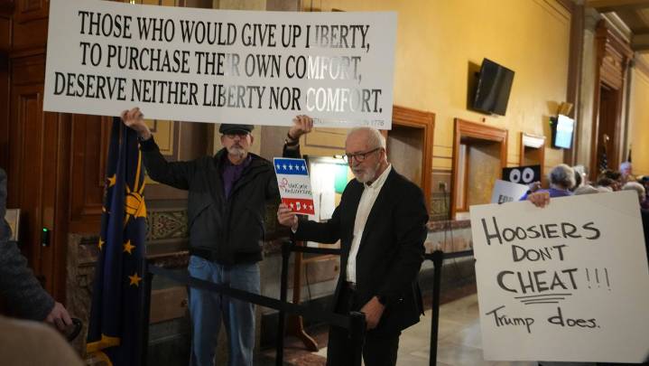 DC Wrap: Indiana Republicans say no to redistricting despite pressure from Trump