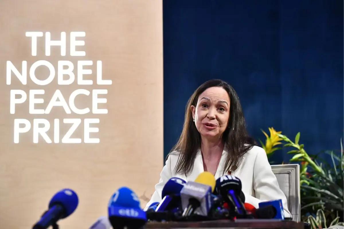 María Corina Machado rompe el silencio y reaparece en Oslo tras 16 meses oculta