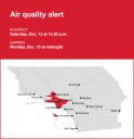 Air quality alert affecting Los Angeles County until early Monday