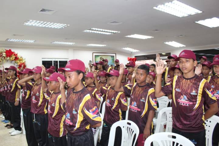 El Delta ya tiene su bandera lista para los Juegos Deportivos Nacionales Comunales (+fotos)