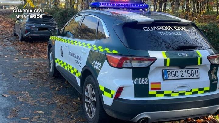 Cazado a casi 150 kilómetros por hora en un zona de Cuntis limitada a 50