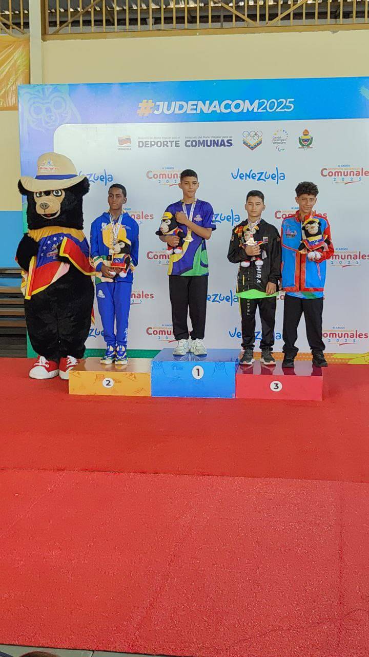 Bolívar se consolida en el cuarto lugar de los Juegos Comunales 2025