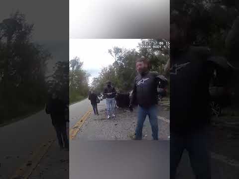 Florida Man Claims He Was ‘Teleported’ Into Stolen BMW That Crashed At 130 mph #shorts