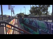 New mural transforms Oceanside Transit Center tunnel