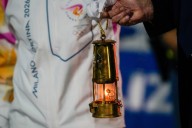 Olympic flame arrives in Italy