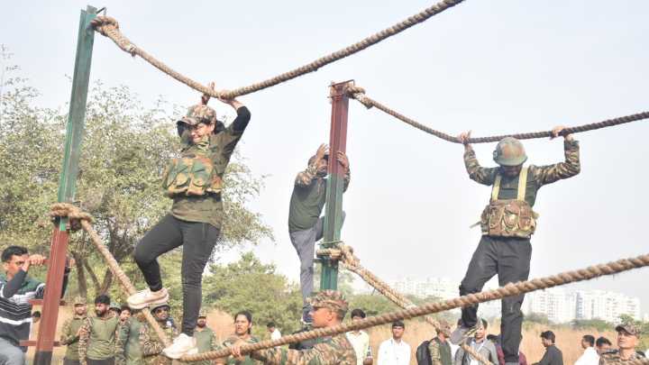 Fostering stronger civil-military cooperation | 157 probationary officers undergo training at Aundh Military Station
