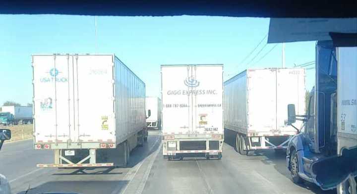 Bajó la carga, pero no las filas en rutas de Aduana