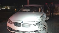 Ebrio conductor protagoniza choque contra BMW en Ramos Arizpe