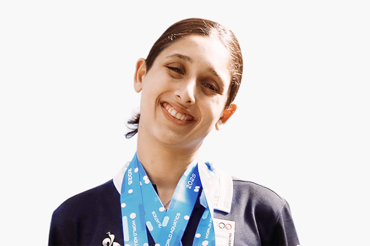 La promesa de la natación que surca el agua al ritmo del rock & roll