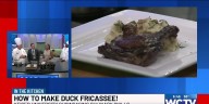 WCTV In the Kitchen: Making a Duck Fricassee with French finesse Part 2