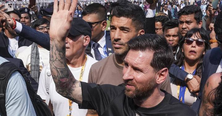Messi arrives in Hyderabad for second leg of GOAT India Tour
