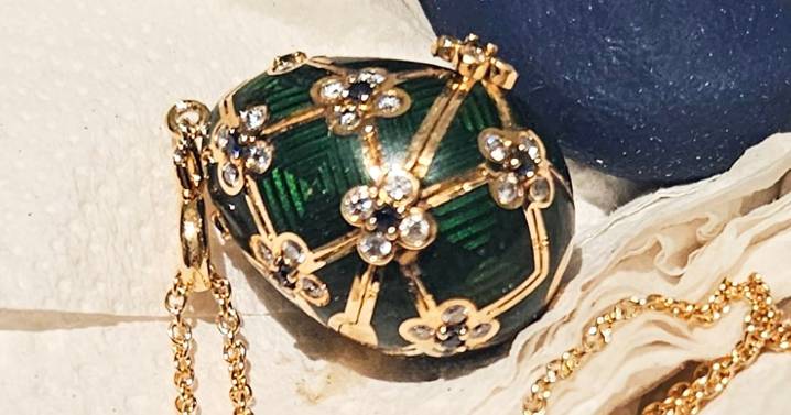 Police 'naturally' recover a $19,000 Fabergé egg swallowed by alleged thief