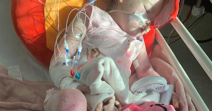 Glasgow mum begs NHS to move six-year-old daughter to London for life