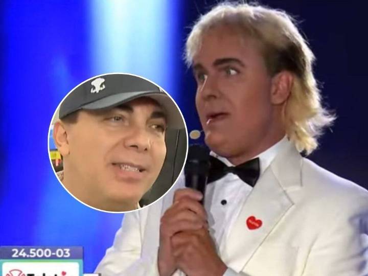 Cristián Castro responde sin pelos en la lengua a polémica imitación de Kramer en Teletón 2025