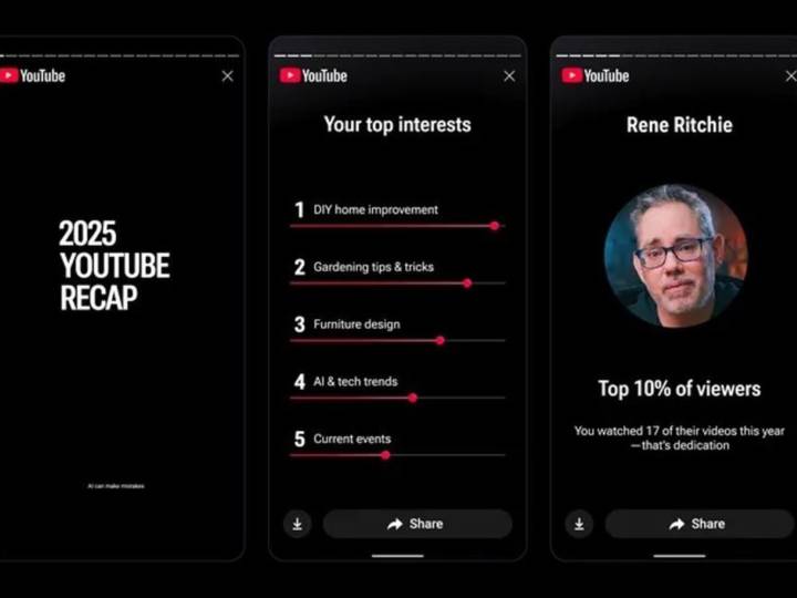 YouTube Recap: cómo acceder al nuevo vistazo personalizado de tu año que le hace la contra a Spotify Wrapped