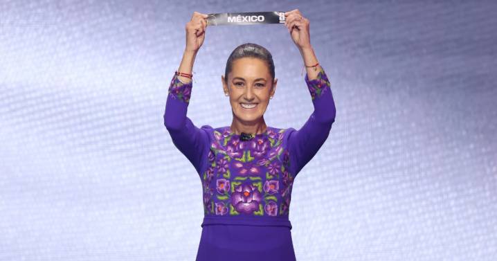 “VIVA MÉXICO”: grita Claudia Sheinbaum en el sorteo del Mundial 2026