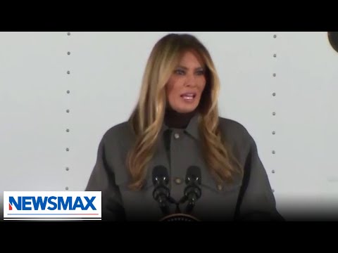 Melania Trump: Troops strength is often quiet, always powerful