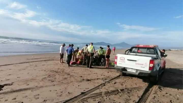 Otro adolescente murió ahogado en una playa de La Serena